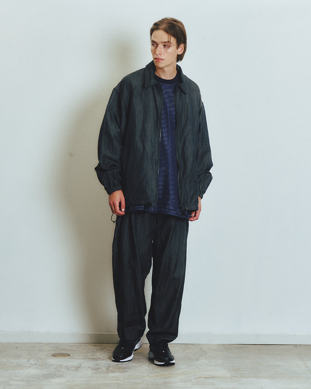 WOOL LINEN COACH JACKET 5