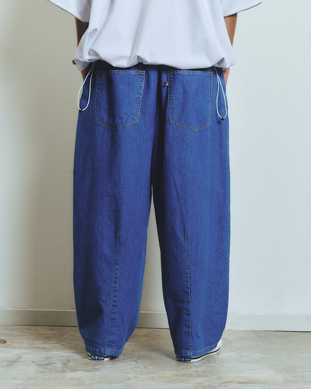 is-ness SILK DENIM 5PK BALLOON PANTS – unexpected store