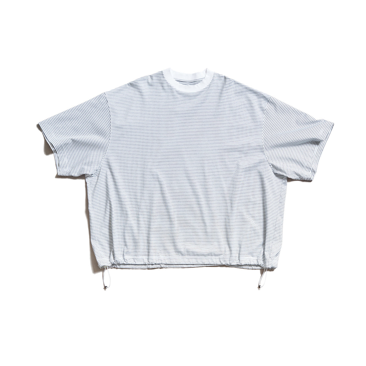 BALLOON BORDER SHORT SLEEVE T-SHIRT | is-ness online shop 