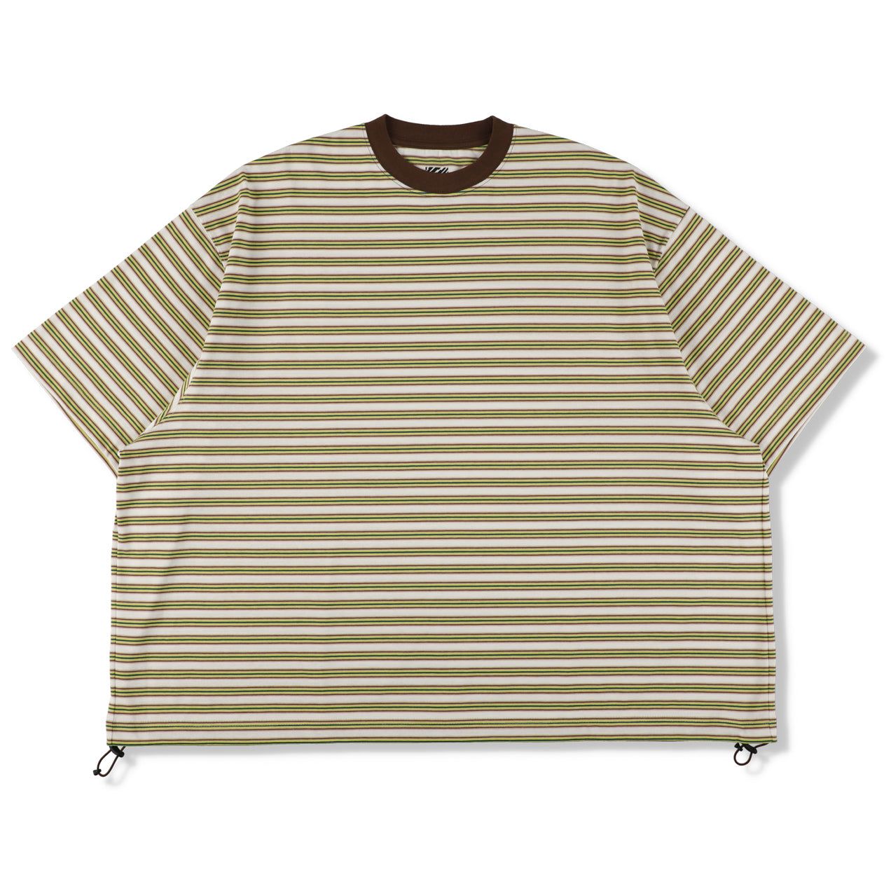 Balloon Border Short-sleeve T-Shirt | is-ness online shop