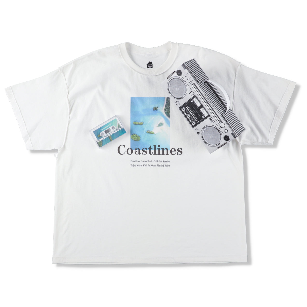 【再入荷】【Special Edition】Coastlines T-SHIRT  with cassette tape