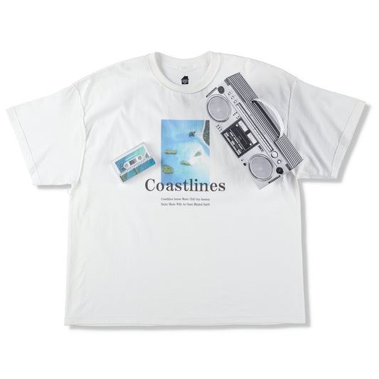 【再入荷】【Special Edition】Coastlines T-SHIRT  with cassette tape