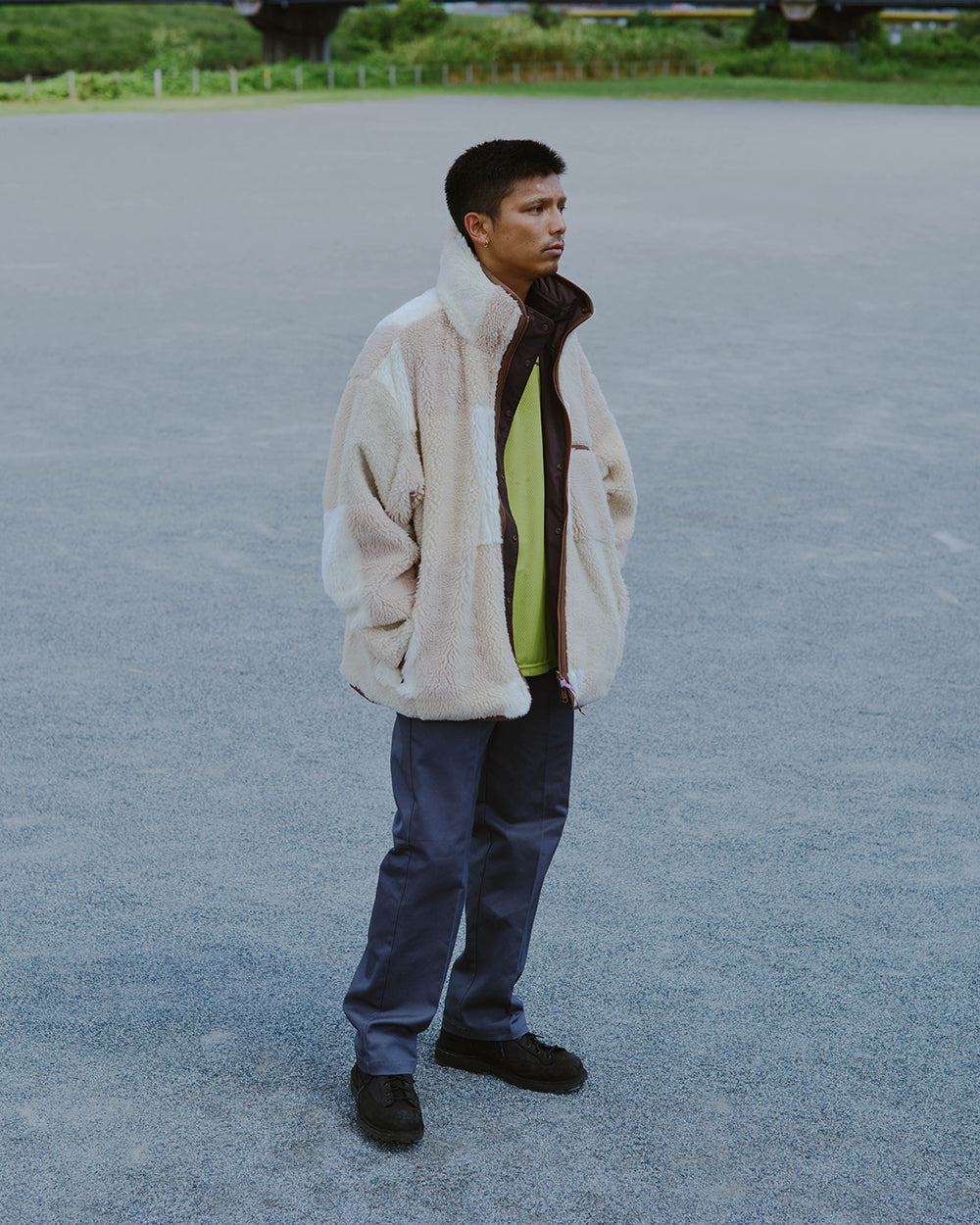 REVERSIBLE FLEECE JACKET （is-ness×Y(dot) BY NORDISK）