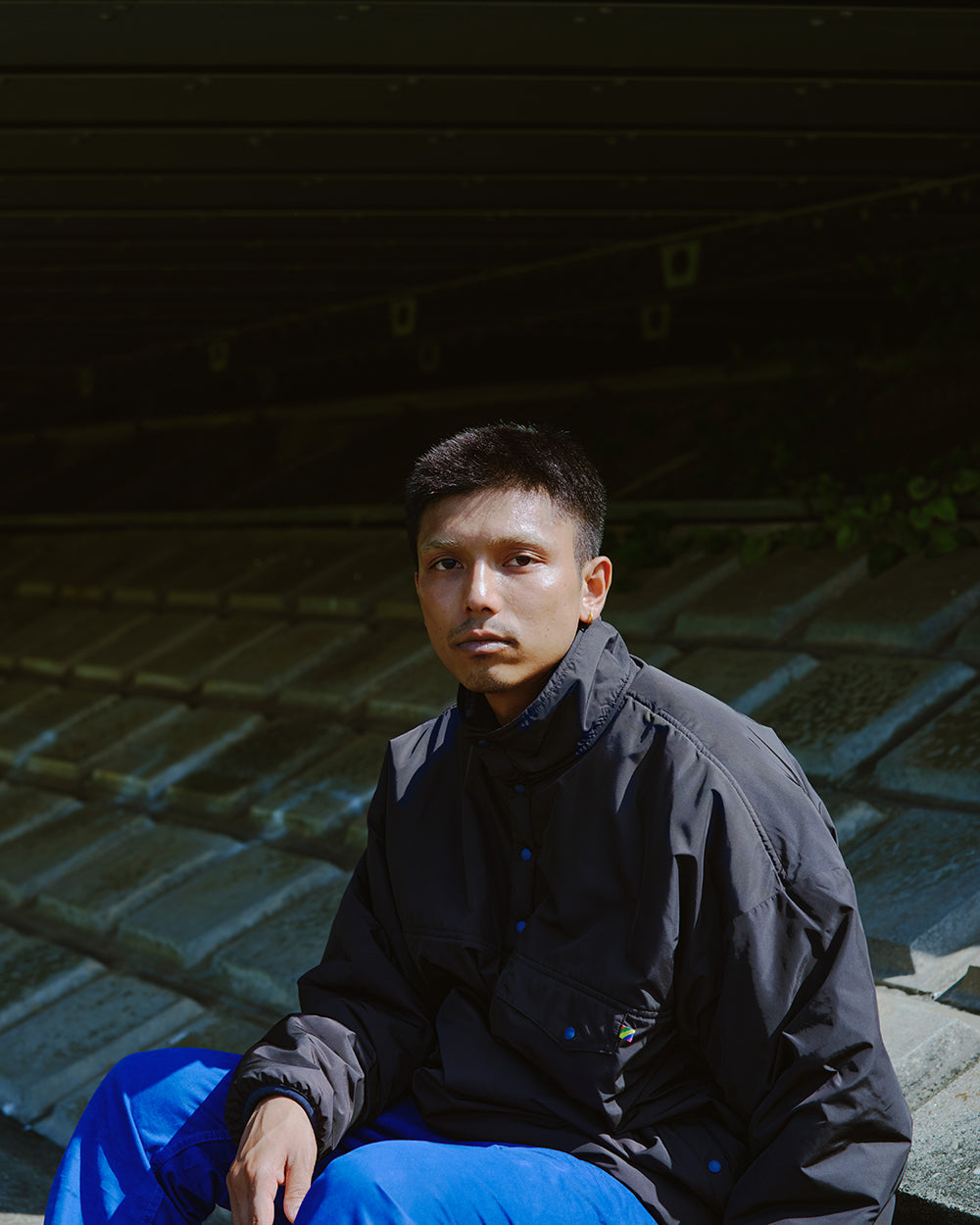 REVERSIBLE PULLOVER FLEECE JACKET（is-ness×Y(dot) BY NORDISK）