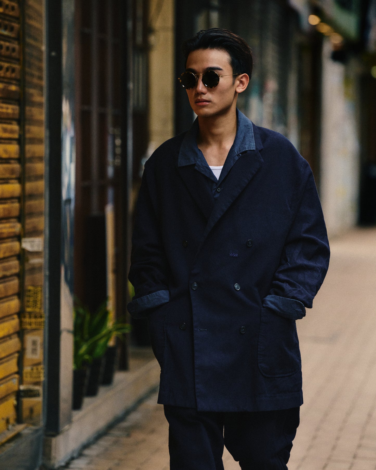 A.H DOUBLE BREASTED JACKET