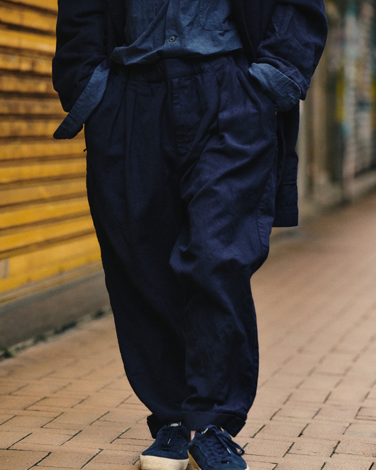 A.H TWO TUCK CHINOS