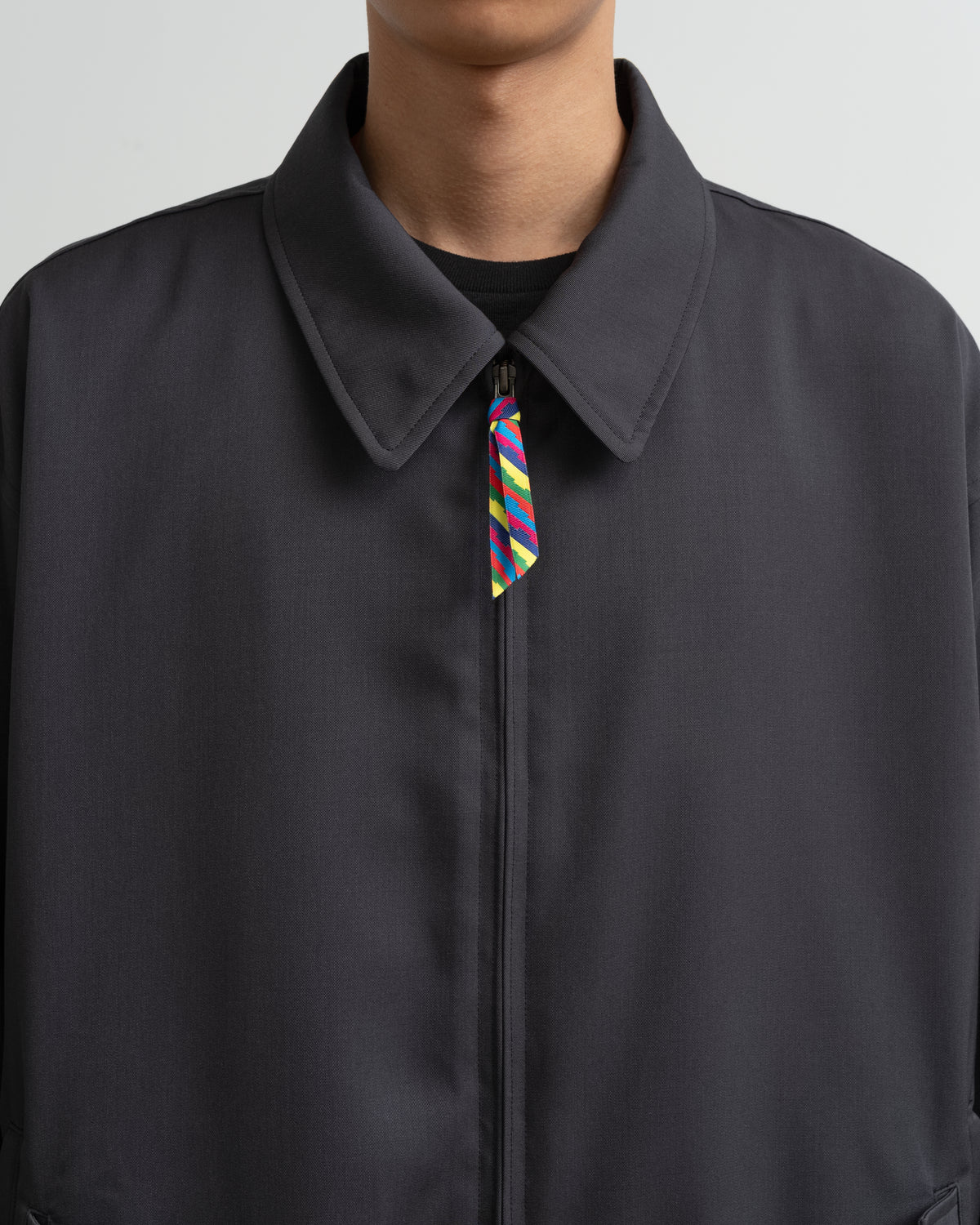 【9/26発売】is-ness × Graphpaper Scale Off Wool Harrington Jacket