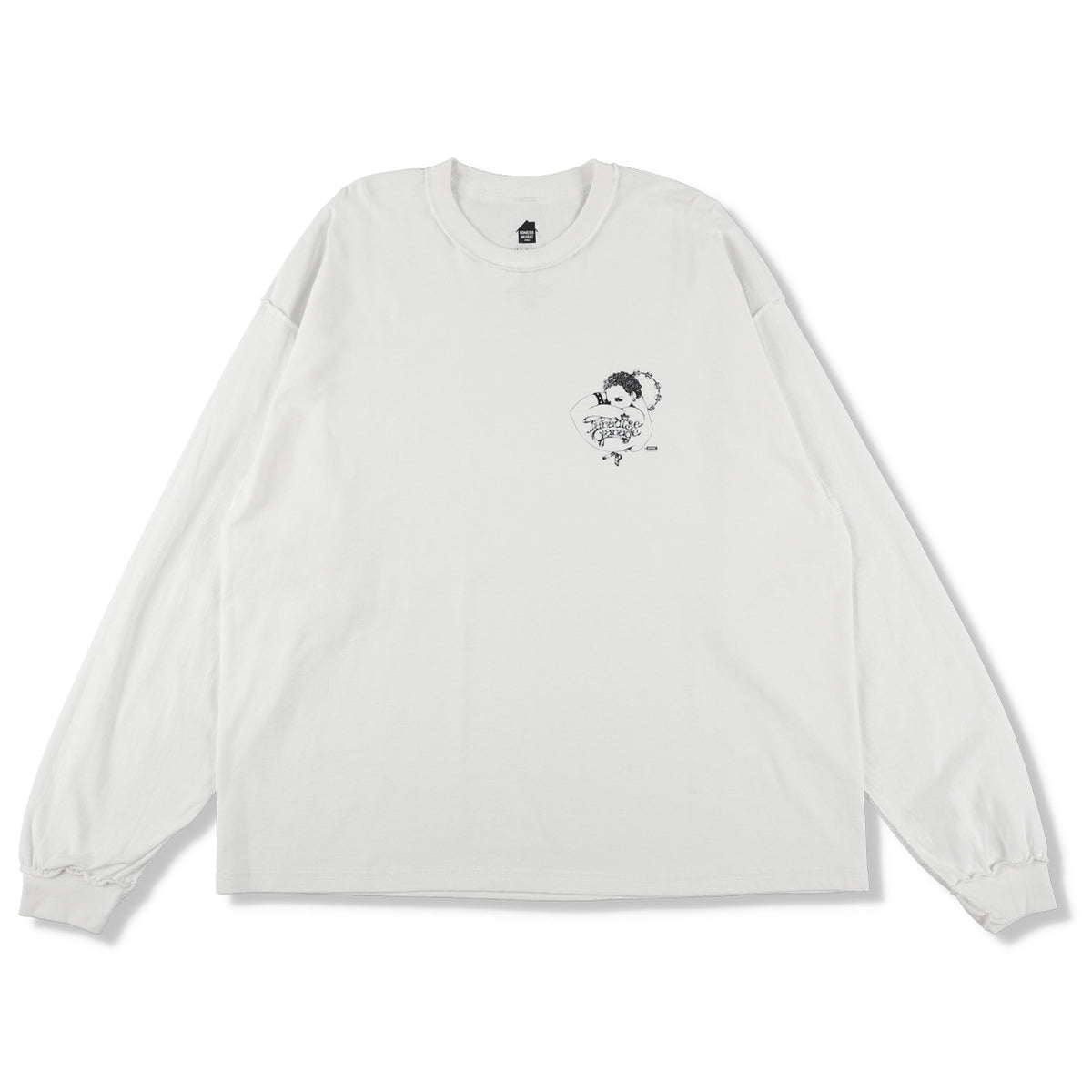 【再入荷】PARADISE GARAGE LS T-SHIRT (LEFT CHEST)