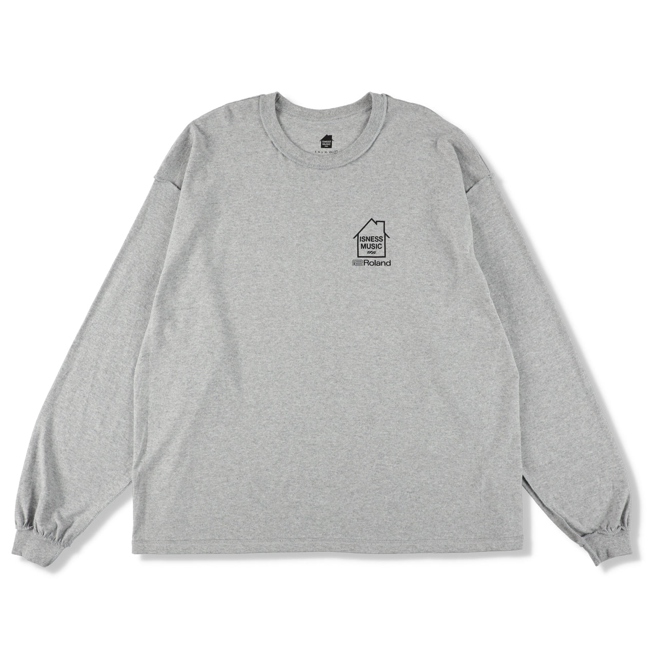 TR-909 LONG SLEEVE T-SHIRTS(ISNESS MUSIC×ROLAND)
