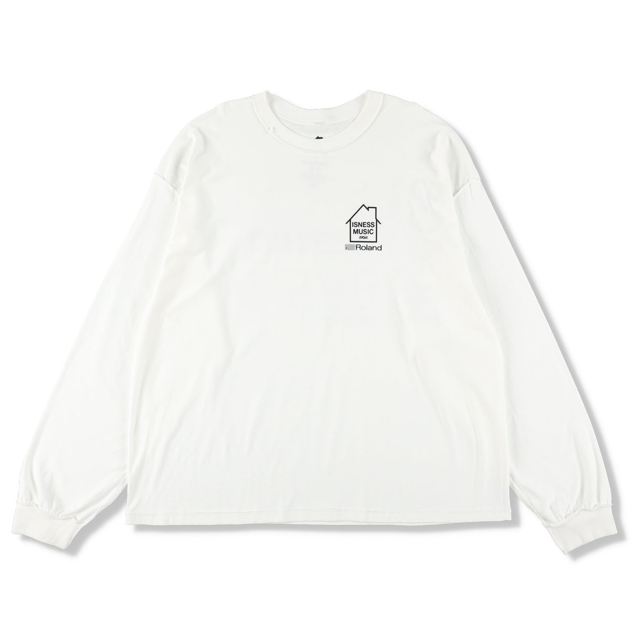 TR-808 LONG SLEEVE T-SHIRTS(ISNESS MUSIC×ROLAND) 