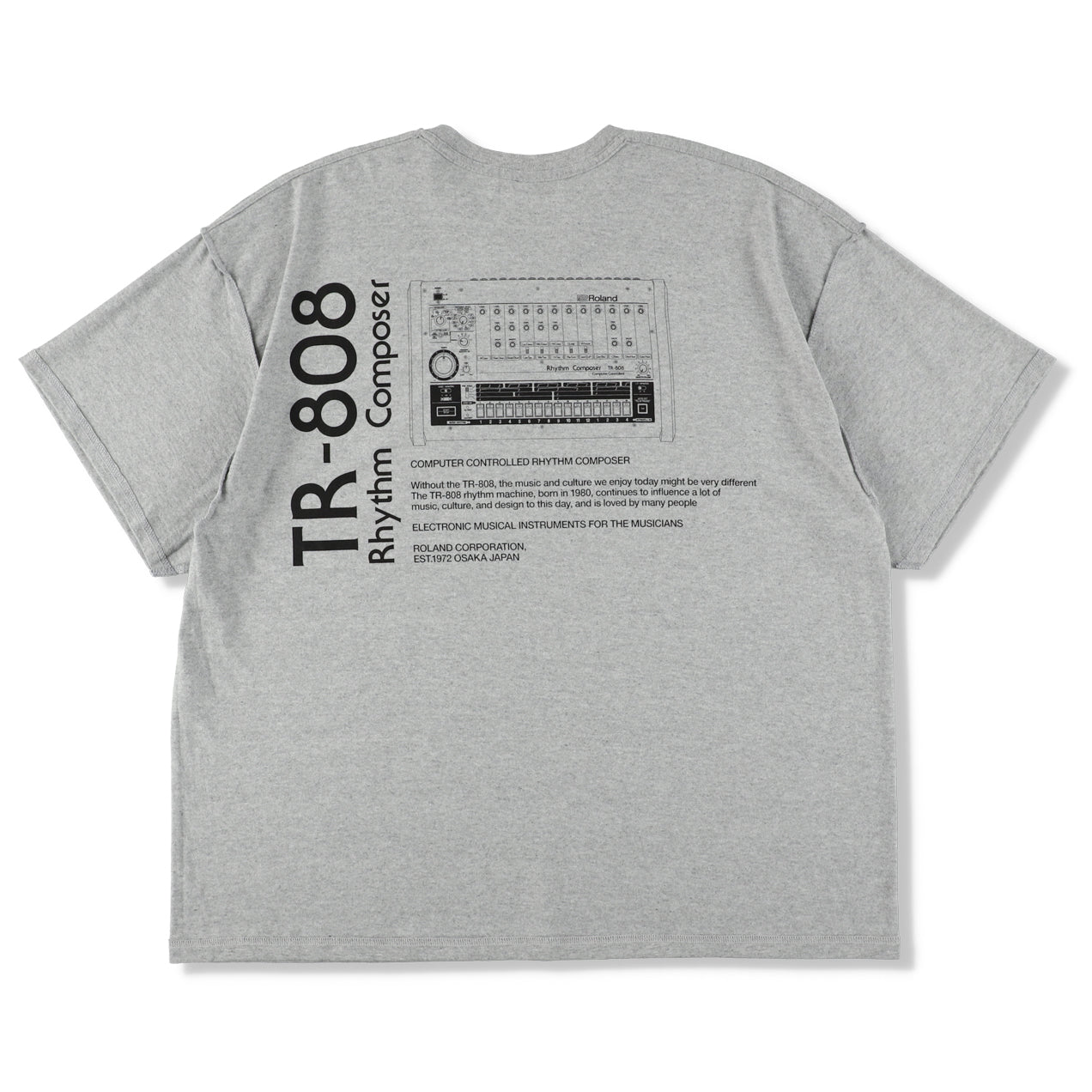 TR-808 T-SHIRTS(ISNESS MUSIC×ROLAND) | is-ness online shop