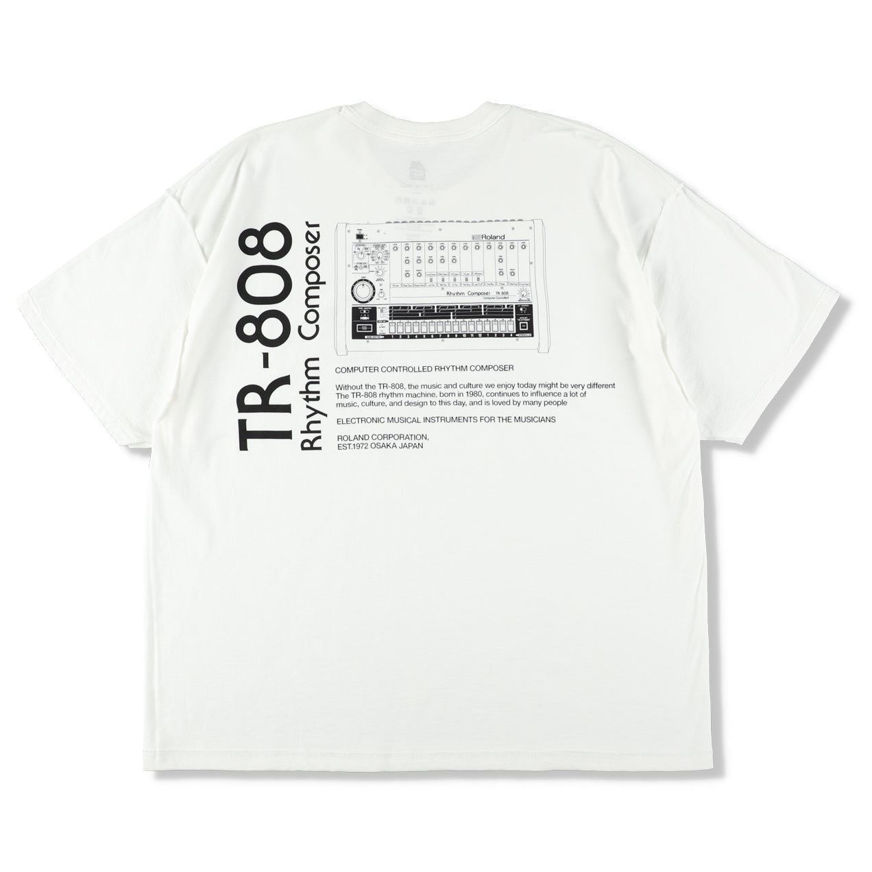 TR-808 T-SHIRTS(ISNESS MUSIC×ROLAND) | is-ness online shop