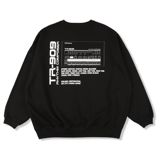 TR-909 CREW NECK SWEATSHIRT(ISNESS MUSIC×ROLAND) 1
