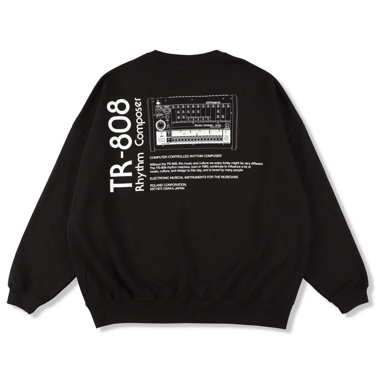 TR-808 CREW NECK SWEATSHIRT(ISNESS MUSIC×ROLAND) 5