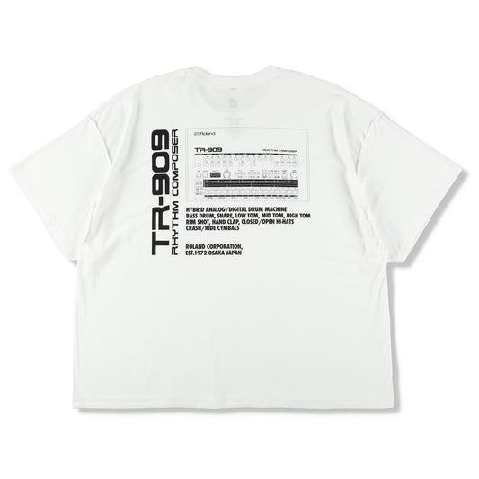 TR-909 T-SHIRTS(ISNESS MUSIC×ROLAND) 2