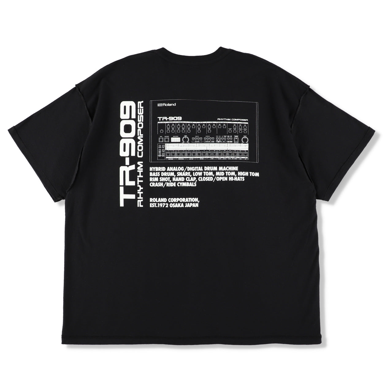 TR-909 T-SHIRTS(ISNESS MUSIC×ROLAND) | is-ness online shop