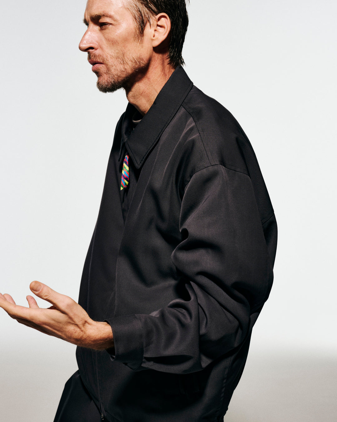 【9/26発売】is-ness × Graphpaper Scale Off Wool Harrington Jacket