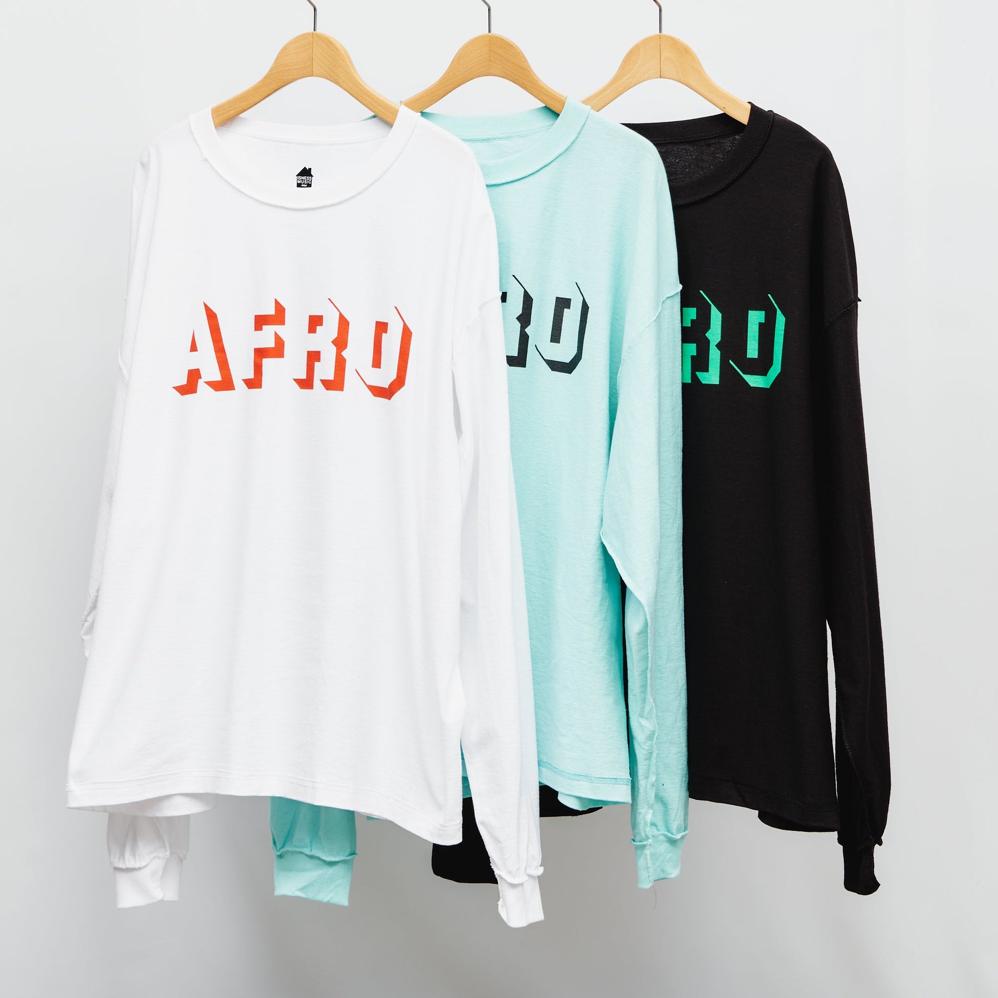  AFRO L/S T-SHIRTS is-ness online shop 1